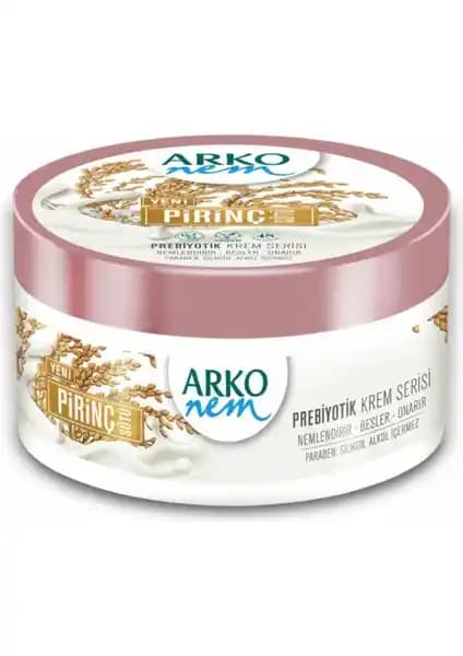 Arko Nem Prebiyotik Krem Serisi Pirinç Sütü: Doğal ve Etkili Nemlendirme Çözümü