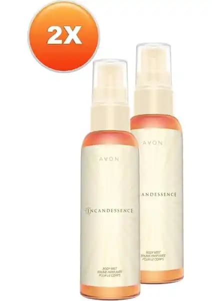Avon Incandessence 100 ml Vücut Spreyi Çiçeksi ve Ferahlatıcı Kokusu ile Günlük Kullanım İçin Uygun