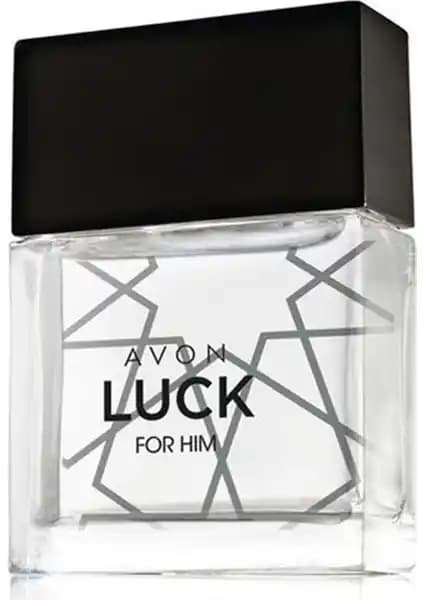 Avon Luck For Him Erkekler İçin Hafif ve Odunsu Aromatik Parfüm 30 ml