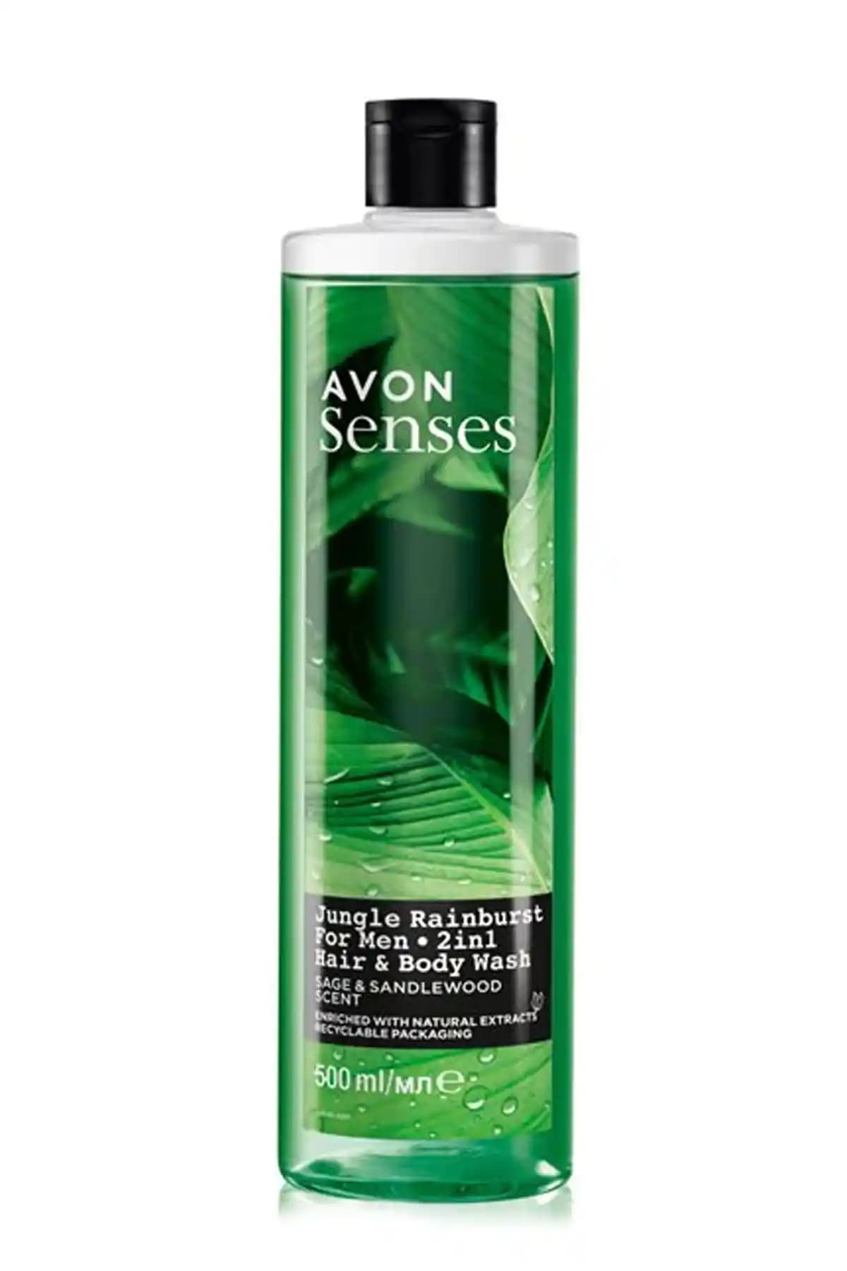 Avon Senses Jungle Rainburst Erkek Şampuanı: Doğal ve Ferahlatıcı Temizlik Deneyimi