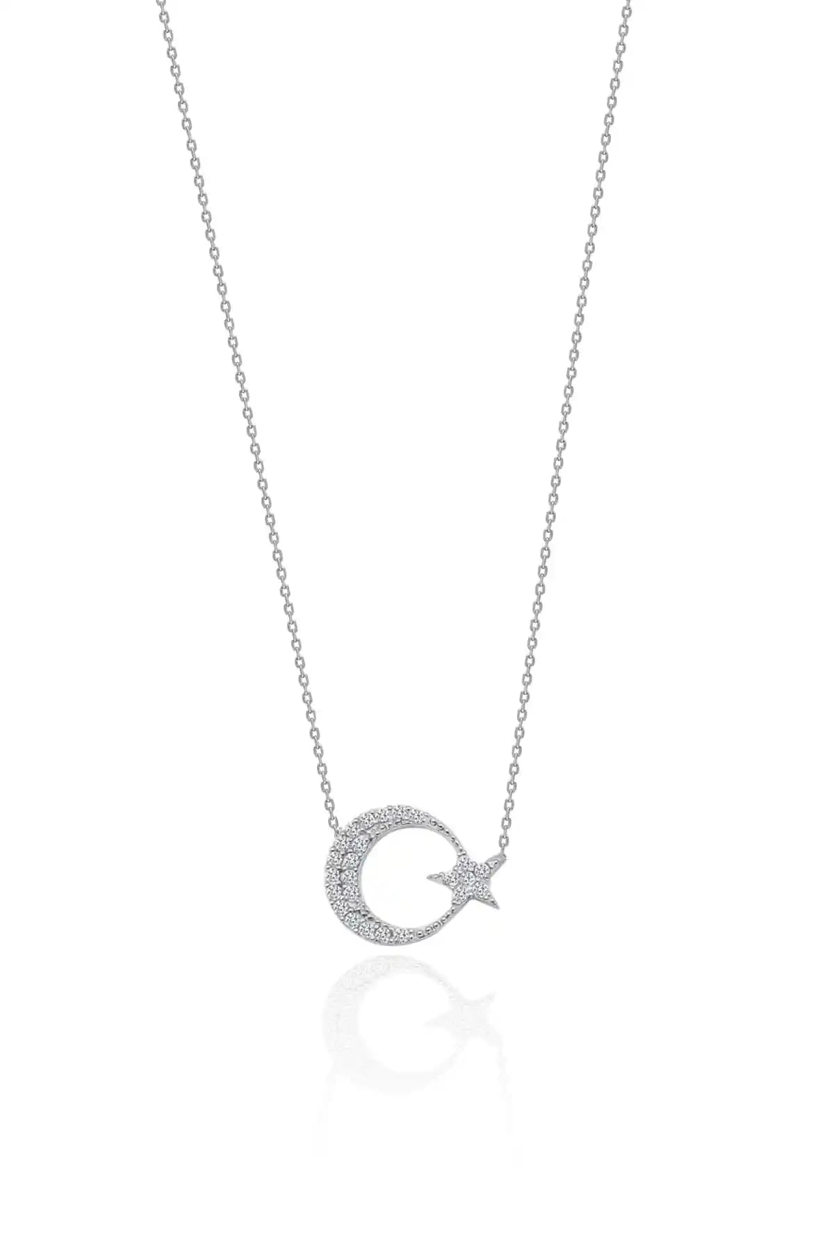 Aykat Ay Yıldız Gümsü Kolye: Zarif ve Anlamlı Gümüş Takı Seçenekleri