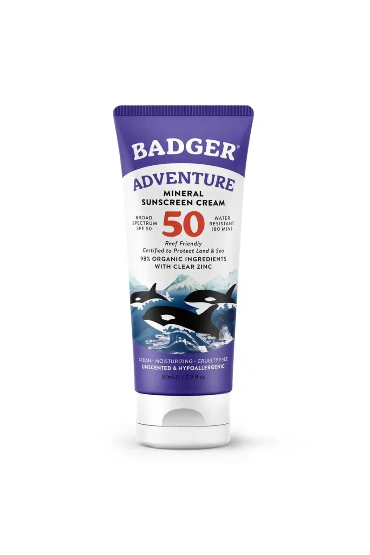 Badger Macera Sporları Organik Güneş Kremi SPF50 ile Güvenli ve Doğal Güneş Koruması