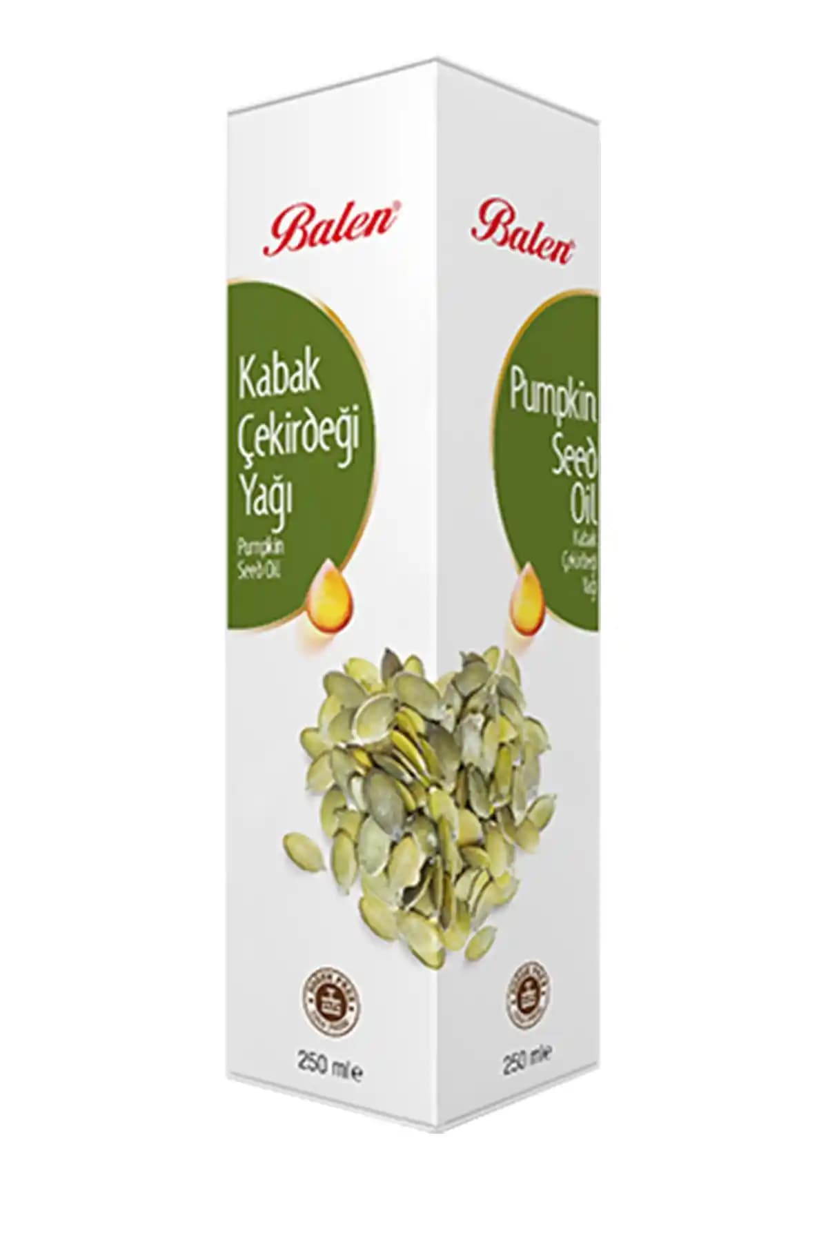 Balen Kabak Çekirdeği Yağı 250 ml Doğal ve Sağlıklı Beslenme ve Güzellik İçin