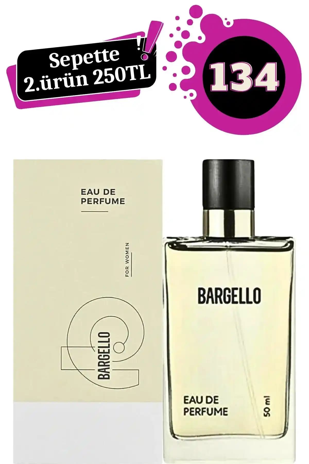 Bargello 134 Kadın Parfüm Orientalsi Edp 50ml Zarif ve Kalıcı Koku Seçeneği