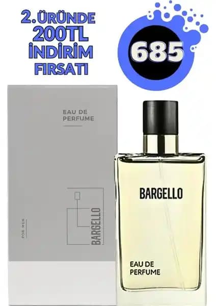Bargello 685 Fresh Edp Erkekler İçin Ferah ve Kalıcı Günlük Kullanım Parfümü