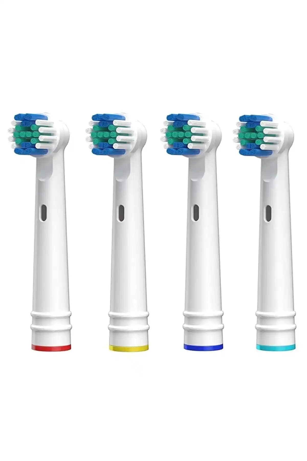Beatitude 4'lü Yedek Diş Fırça Başlıkları Oral B ile Uyumlu ve Etkili Temizlik Çözümü