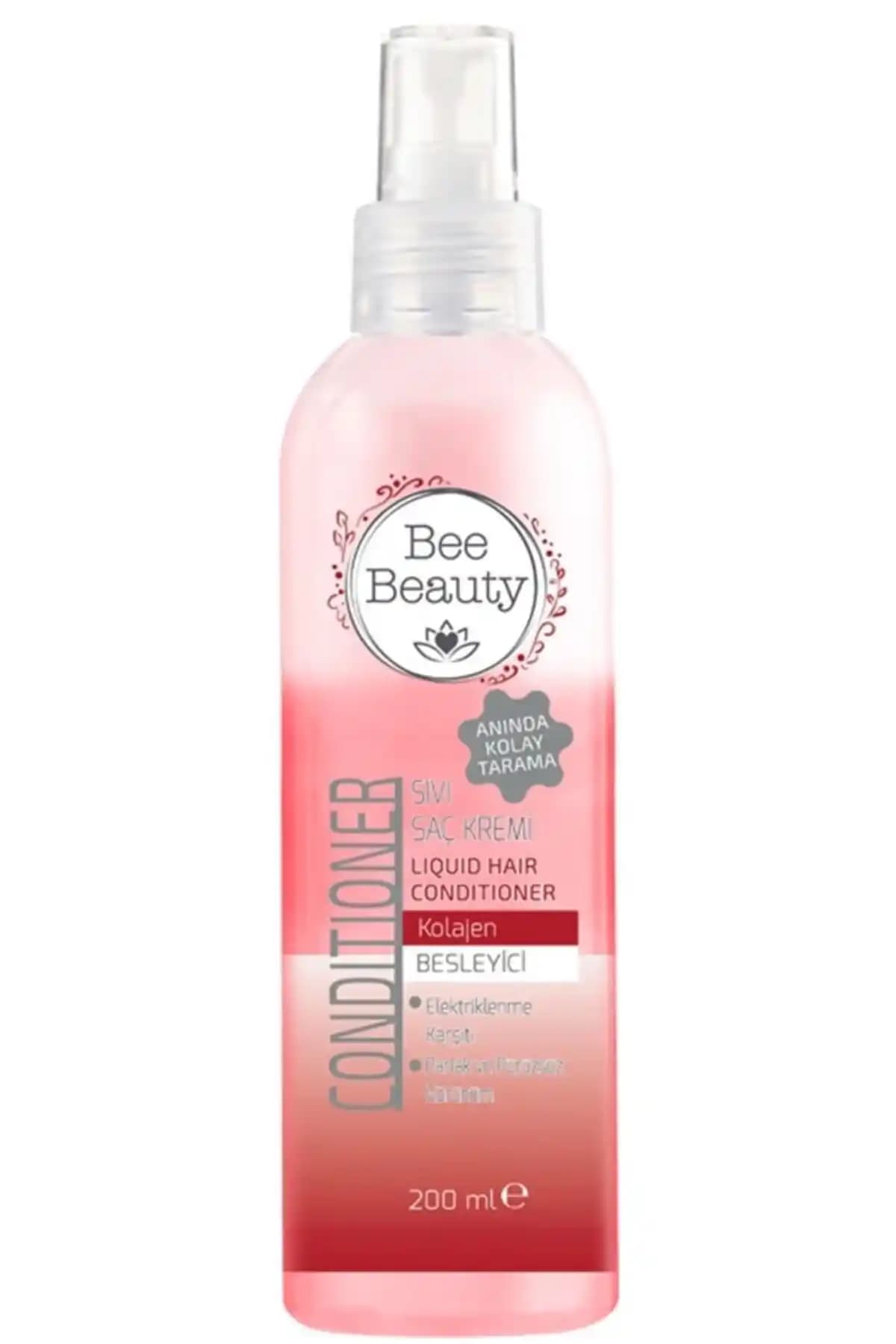 Bee Beauty Kolajen Sıvı Saç Kremi: Nemlendirici ve Hacim Kazandırıcı Saç Bakım Ürünü