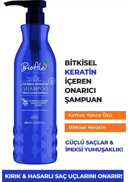 Bioale Güçlendirici ve Elektriklenme Karşıtı Şampuan ile Saçlarınızda Doğal Güç ve Parlaklık