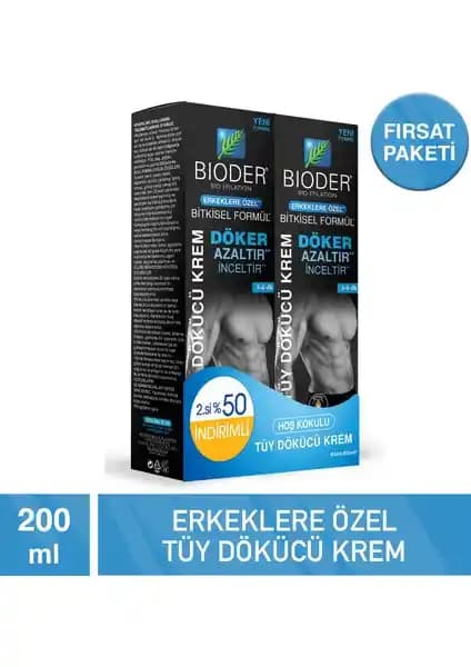 Bioder Tüy Dökücü Krem Erkekler İçin Güvenilir ve Etkili Tüy Azaltıcı Çözüm