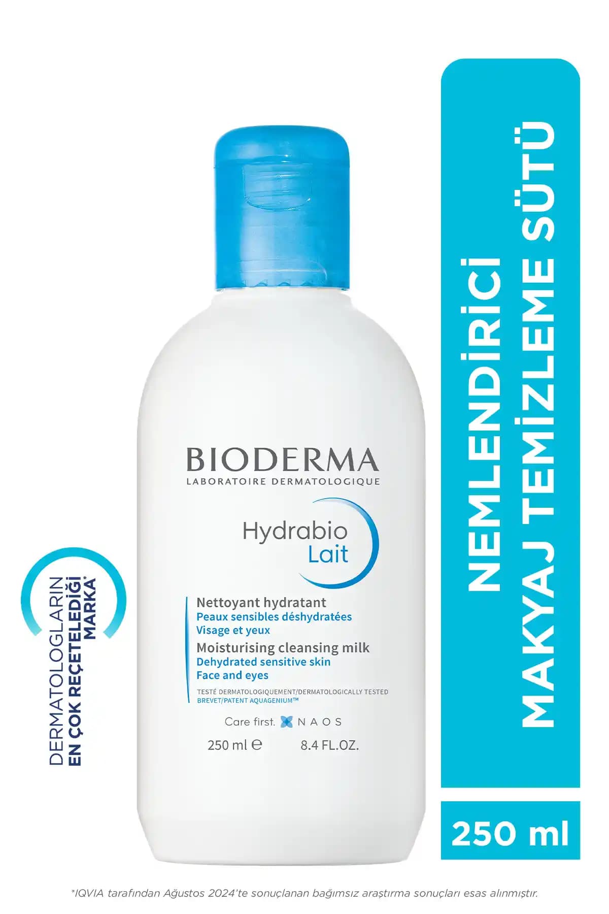 Bioderma Hydrabio Milky Cleanser: Hassas ve Nemli Ciltler İçin Etkili Temizlik Çözümü