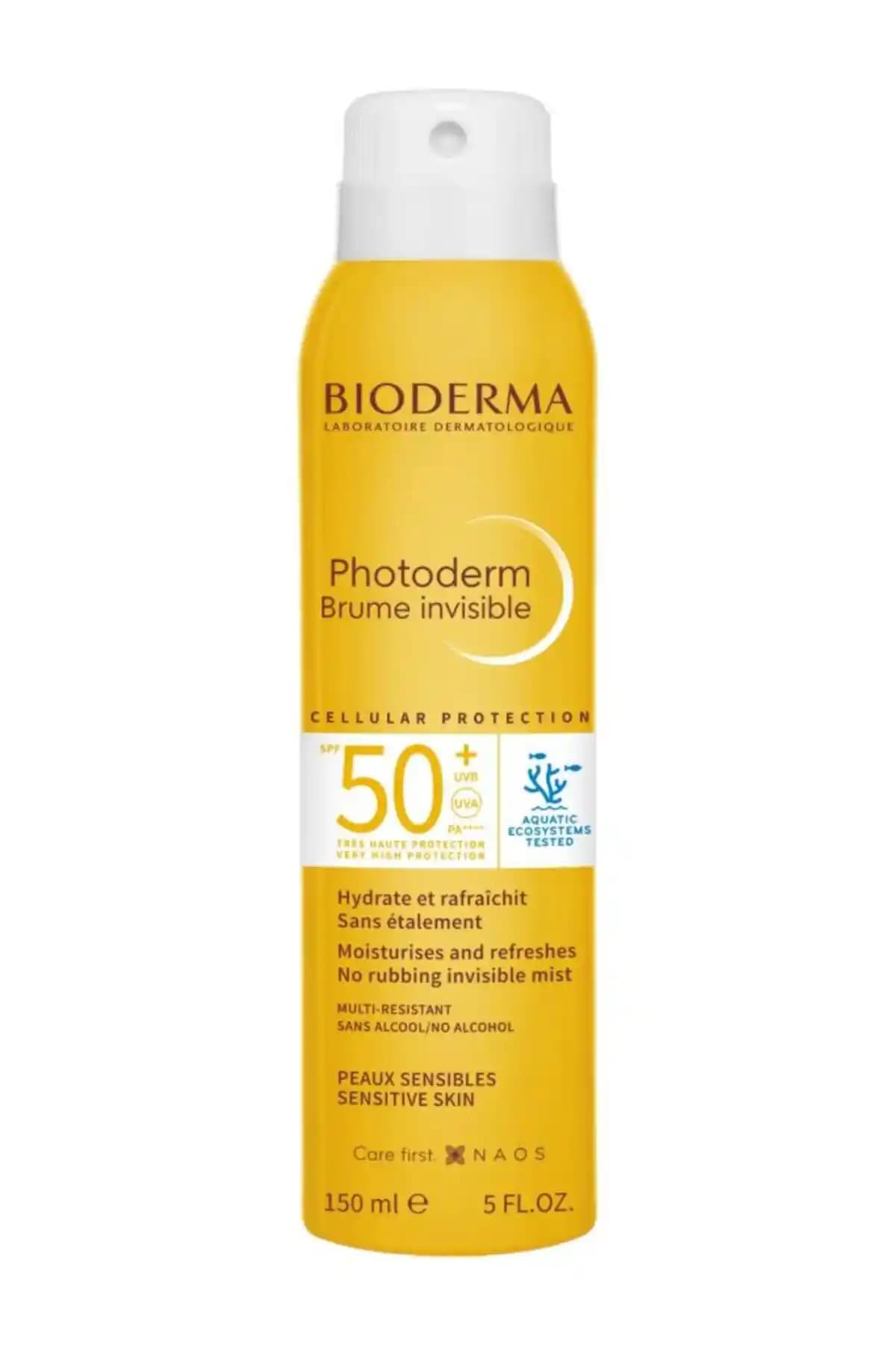 Bioderma Photoderm Sun Mist SPF50+ 150 Ml Güneş Koruyucu Sprey Ürünü Özellikleri