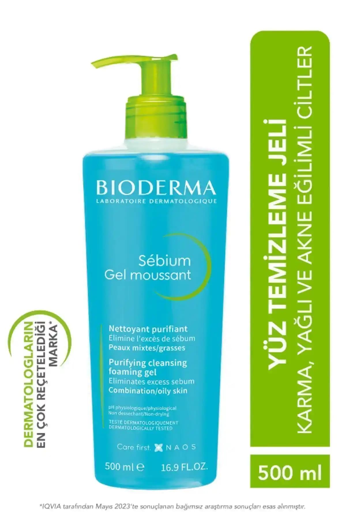 Bioderma Sebium Foaming Gel: Karma ve Yağlı Ciltler İçin Güvenilir Temizlik Çözümü