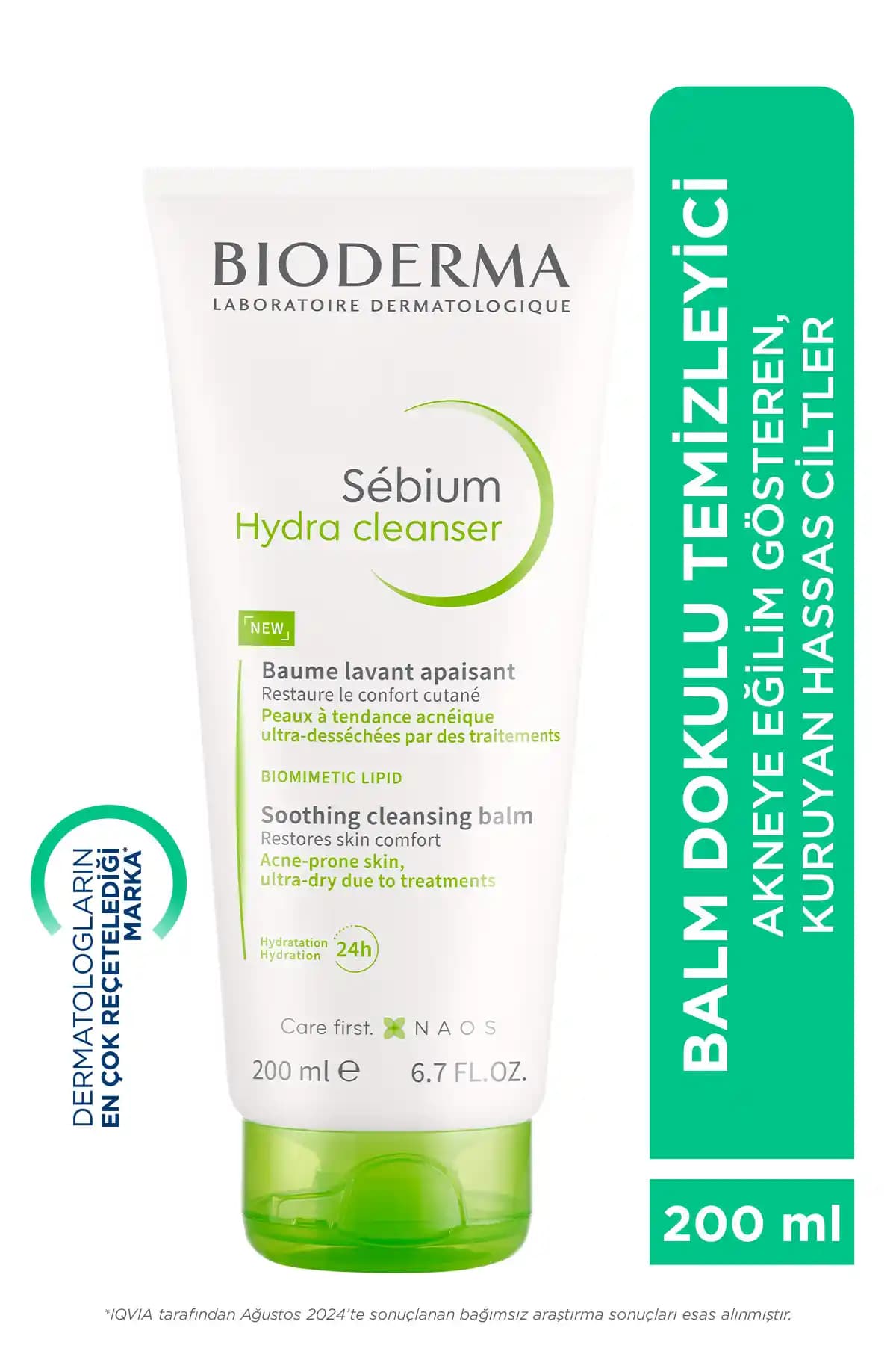 Bioderma Sebium Hydra Cleanser: Hassas ve Akneye Eğilimli Ciltler İçin Etkili Temizleyici