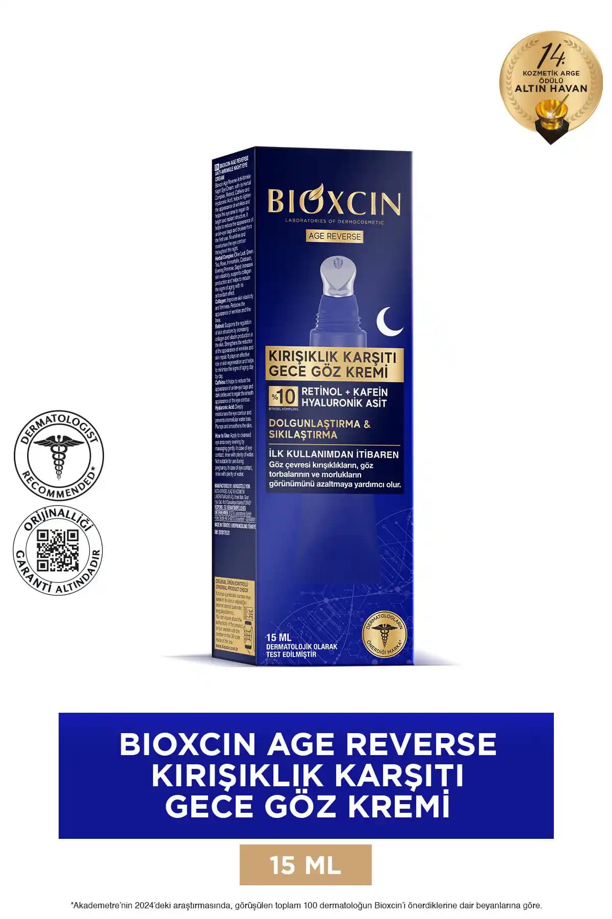Bioxcin Age Reverse Kırışıklık Karşıtı Göz Kremi İncelemesi ve Kullanıcı Yorumları