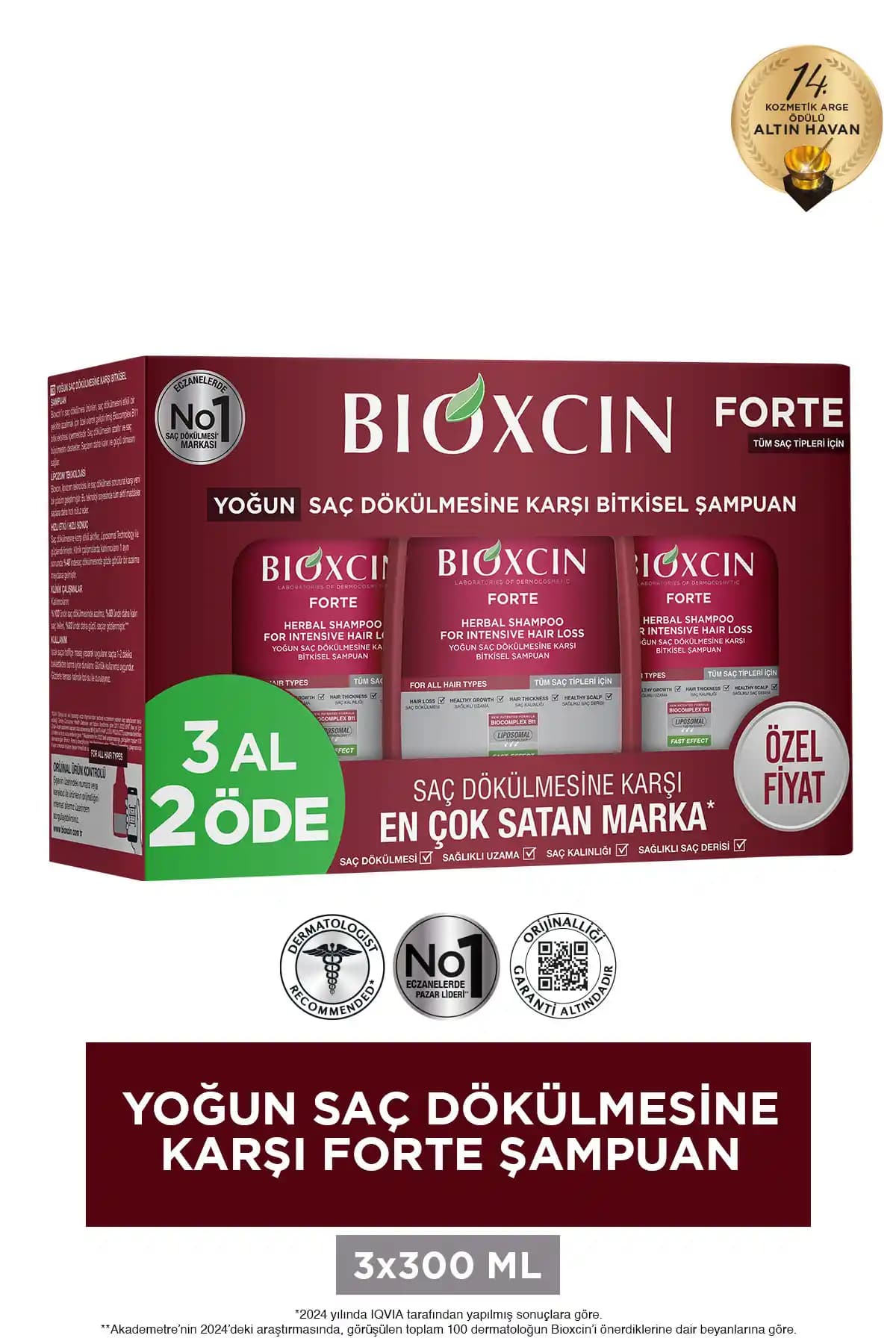 Bioxcin Forte Şampuan ile Saç Dökülmesine Karşı Güçlü ve Güvenilir Çözüm