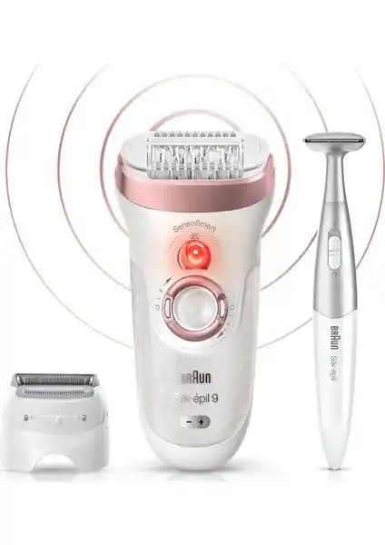 Braun Silk-épil 9 9890 SensoSmart Epilatör: Yüksek Performanslı ve Çok Yönlü Epilasyon Cihazı