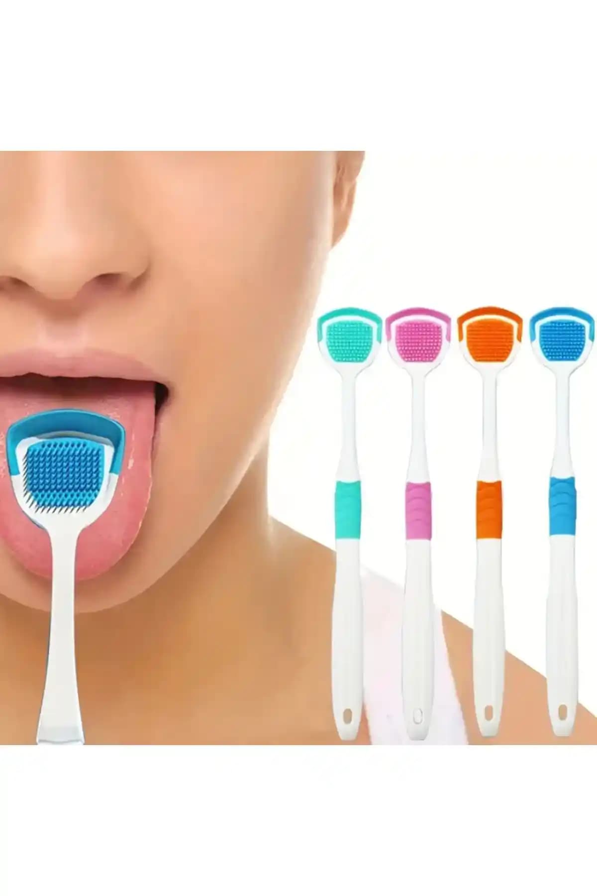 Butik Dil Temizleyici Ağız Kokusu Azaltıcı Oral Bakım Fırçası - Etkili ve Pratik Ağız Hijyeni Çözümü