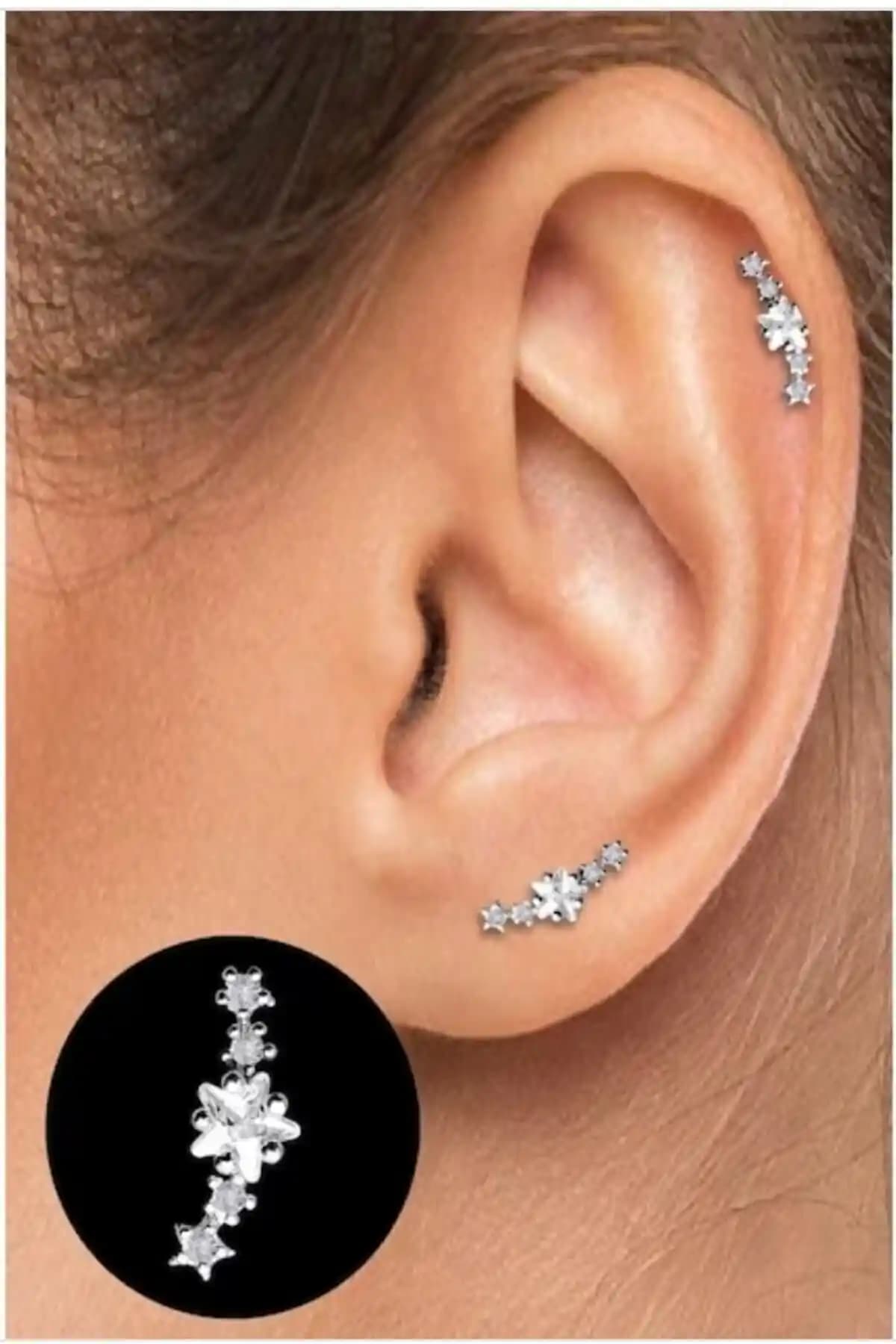 BY DİLEK ÇETİN ACCESSORY Çelik Kıkırdak Helix Tragus Piercingi Özellikleri ve Kullanım İpuçları