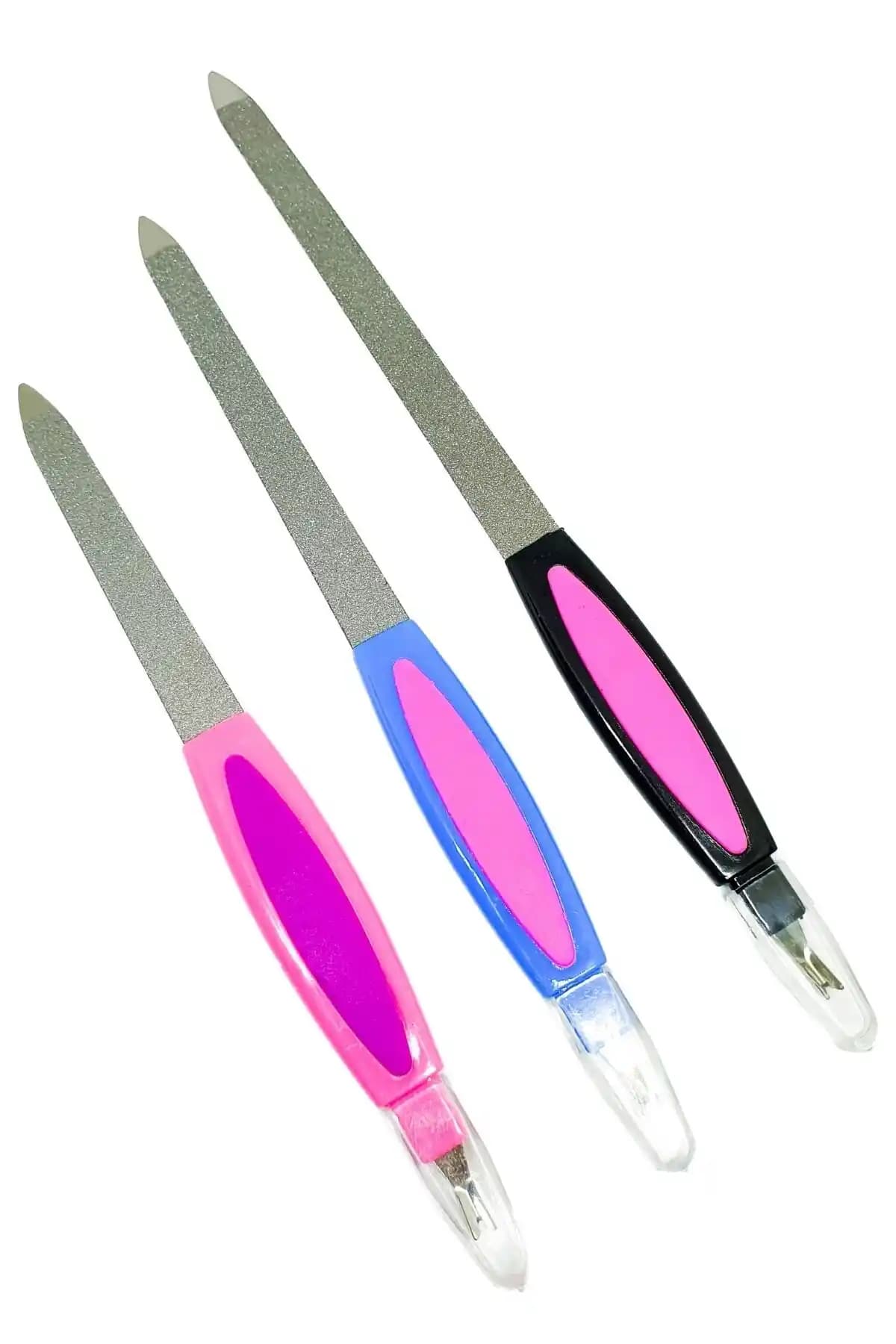 By Fly Beauty 3'lü Törpü Seti: Dayanıklı ve Çok Yönlü Tırnak Bakım Aracı