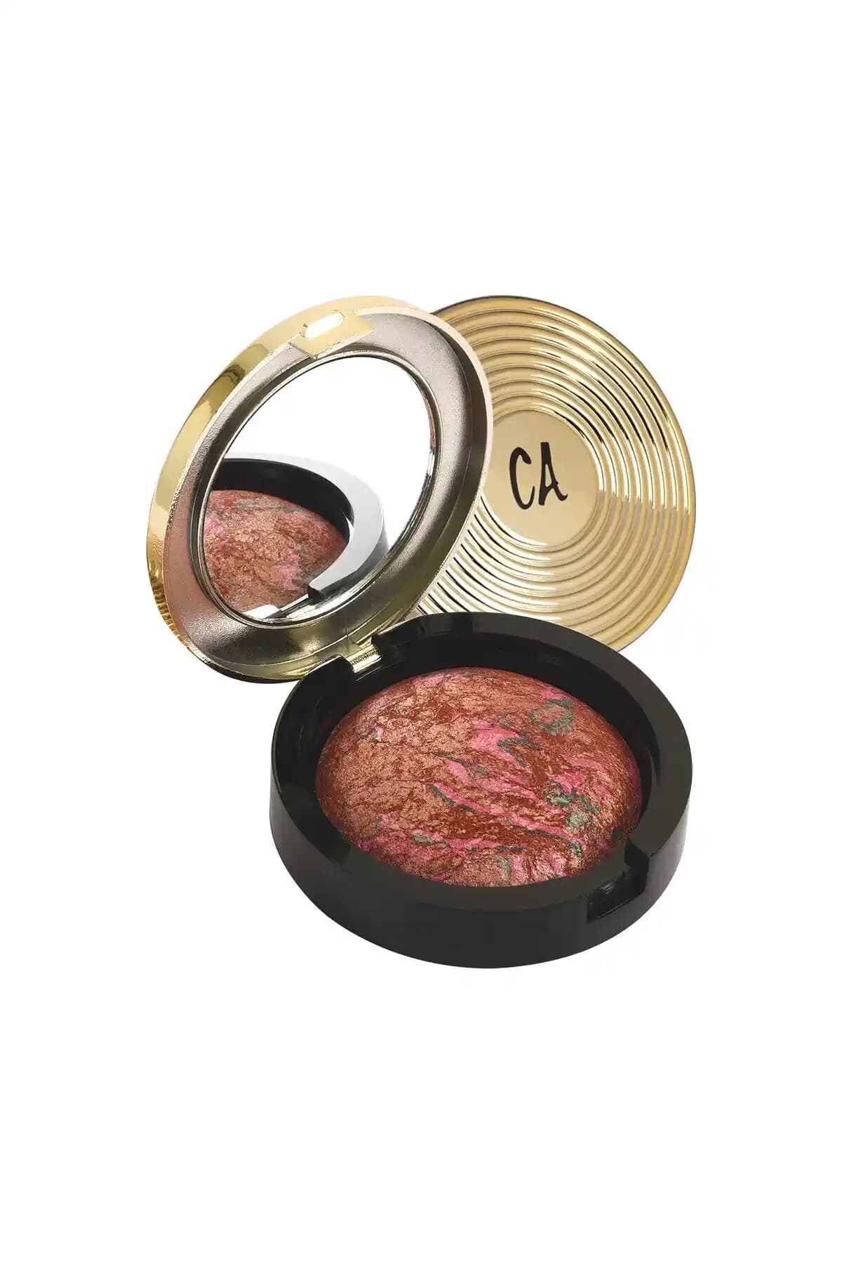 Catherine Arley Gold Terracotta Allık ve Pudra: Doğal Güzellik İçin Yüksek Kaliteli Seçenek