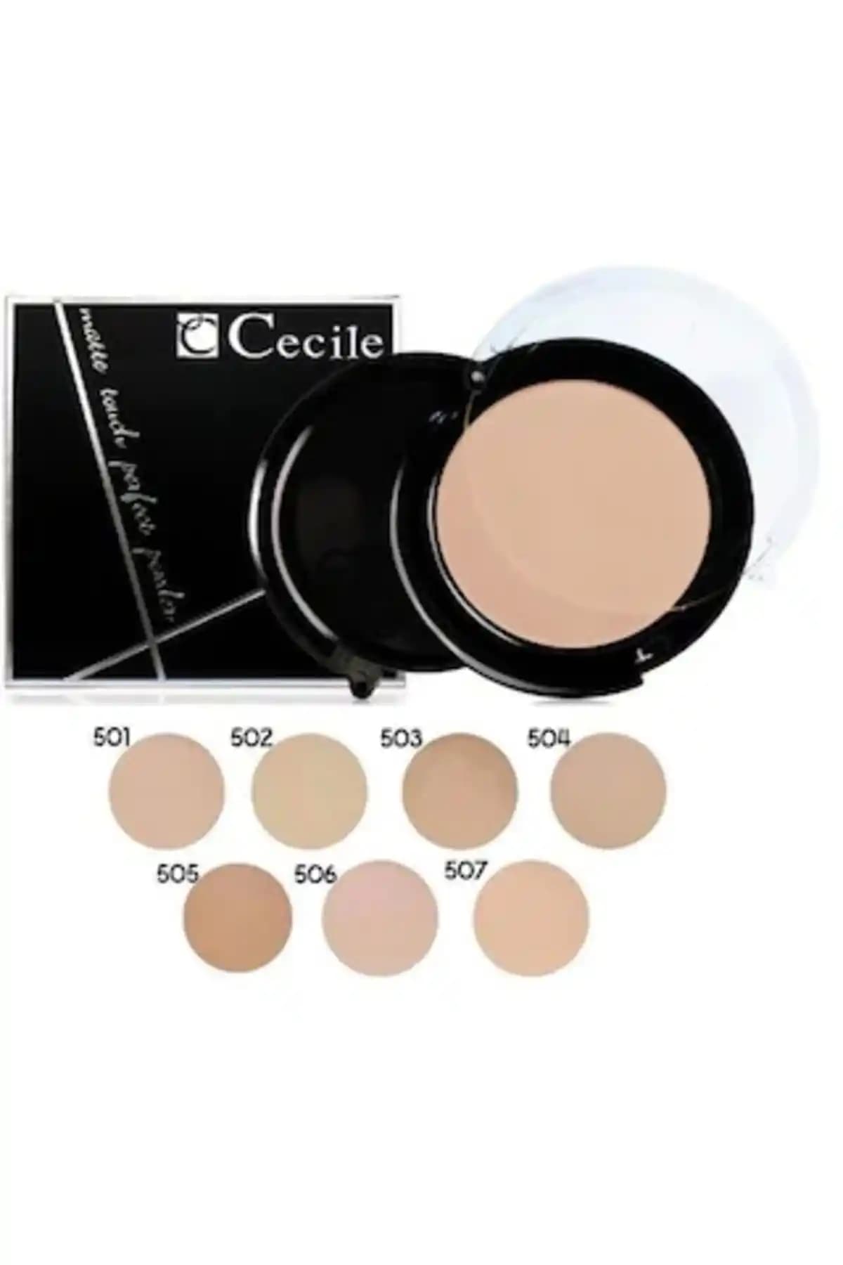 Cecile Islak ve Kuru Kullanımlı Mat Pudra 502 ile Doğal ve Kalıcı Makyaj Deneyimi