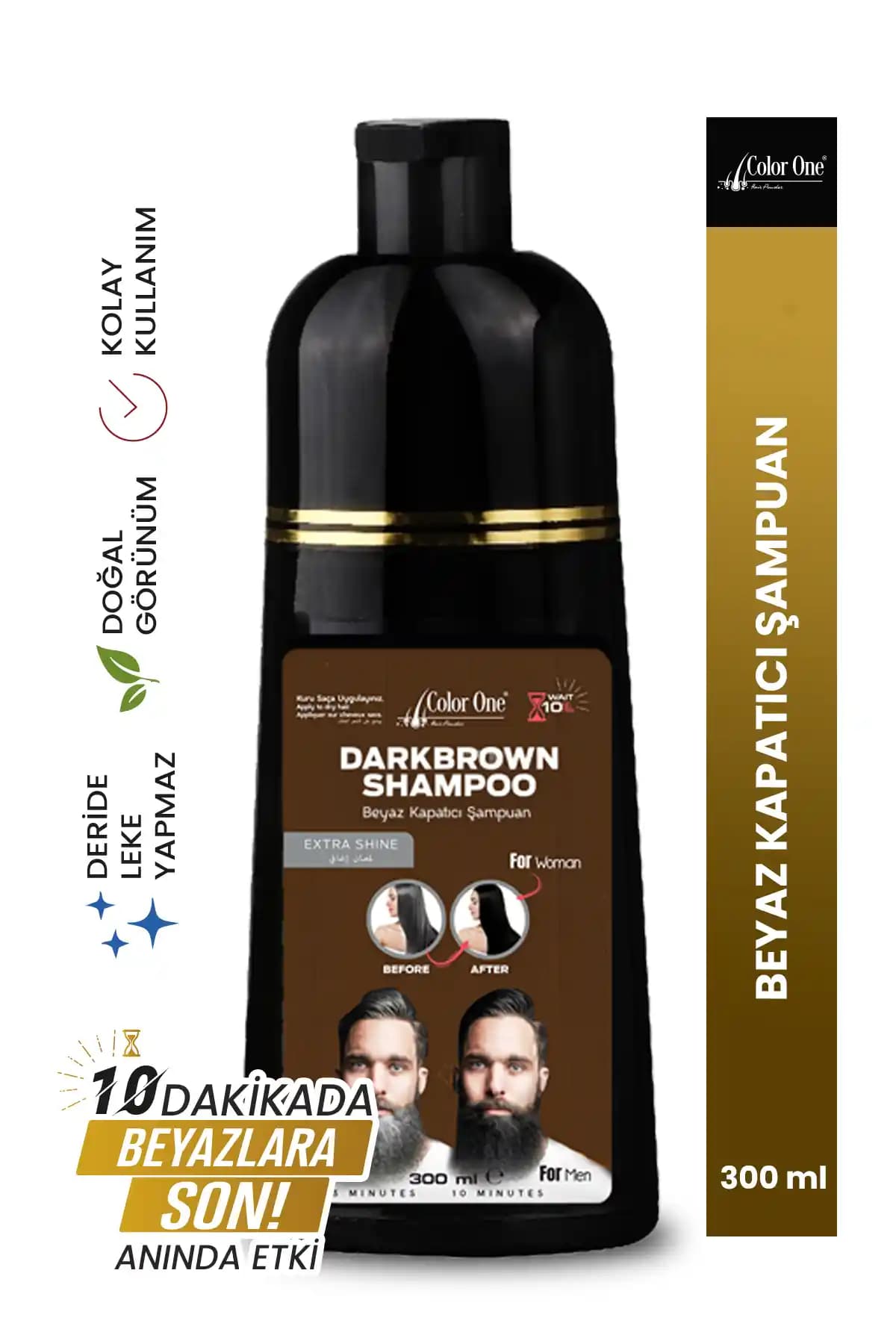 Color One Dark Brown Saç Şampuanı: Renk Yenileme ve Doğal Bakım İçin Uygun Çözüm