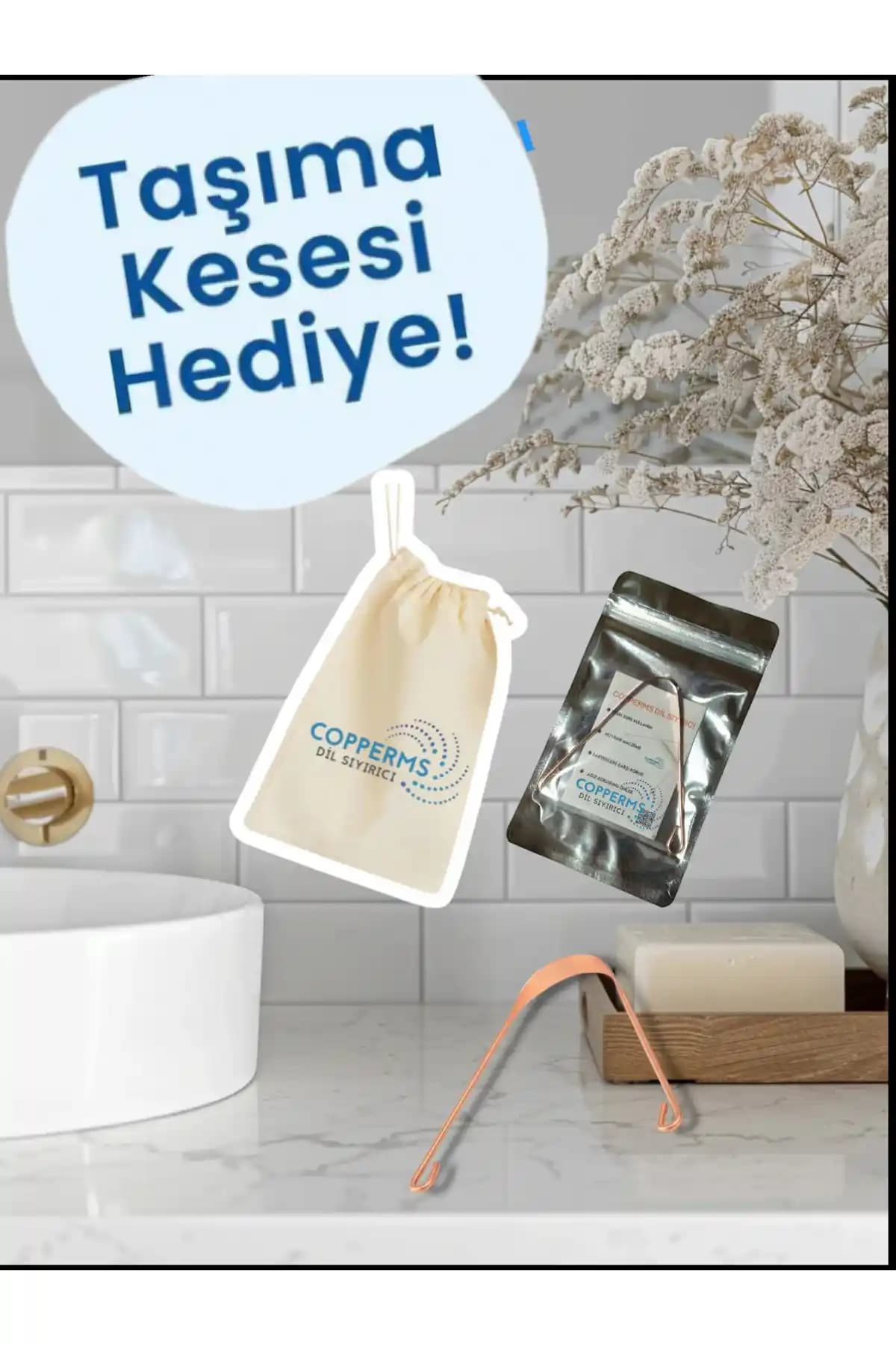 CopperMS Healing Tounc Dil Temizleme Çubuğu: Doğal Antibakteriyel Ağız Hijyeni Aracı