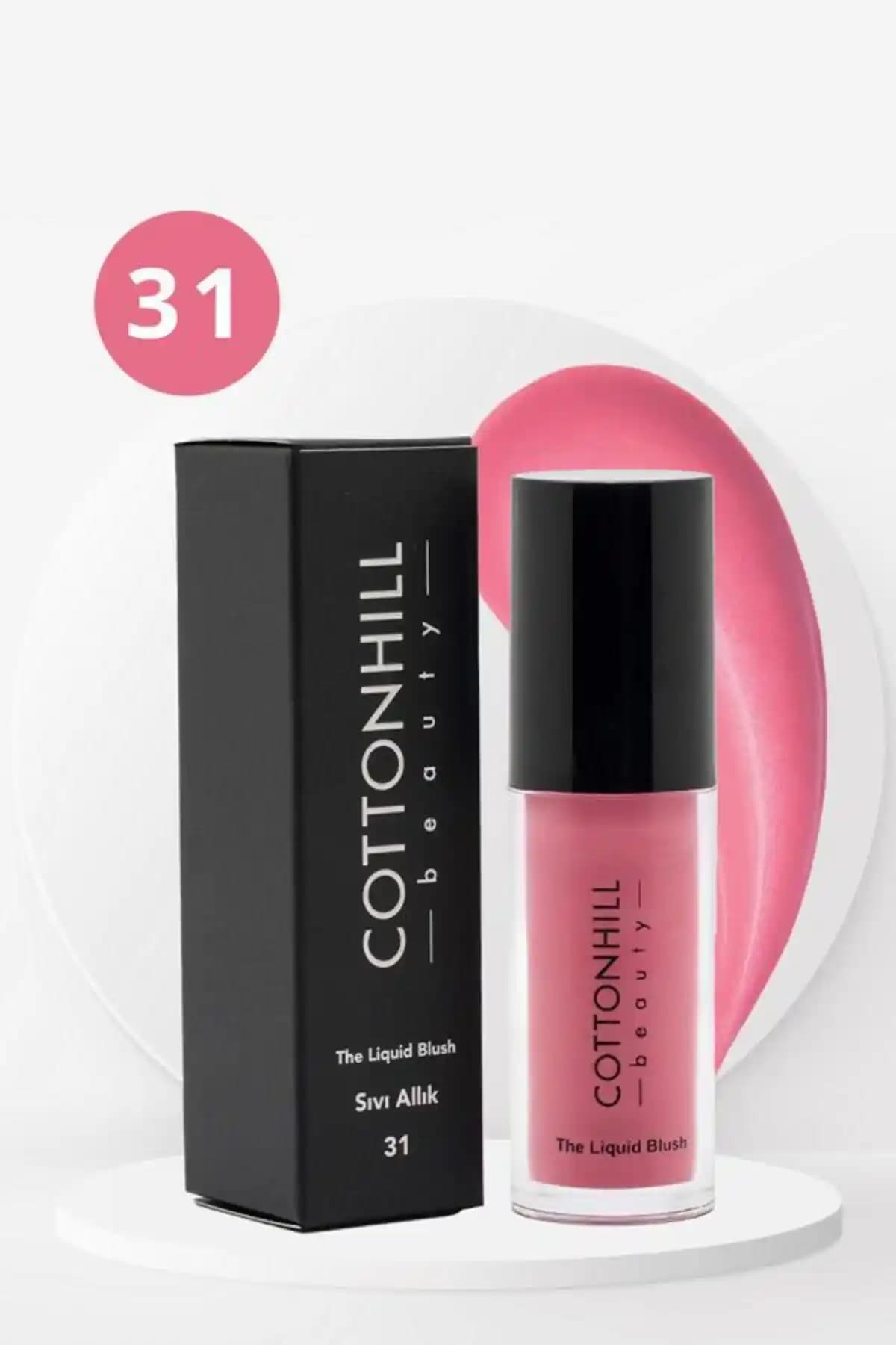 Cottonhill Beauty Liquid Blush 31 Pembe Tonlu Doğal ve Uzun Süre Kalıcı Allık