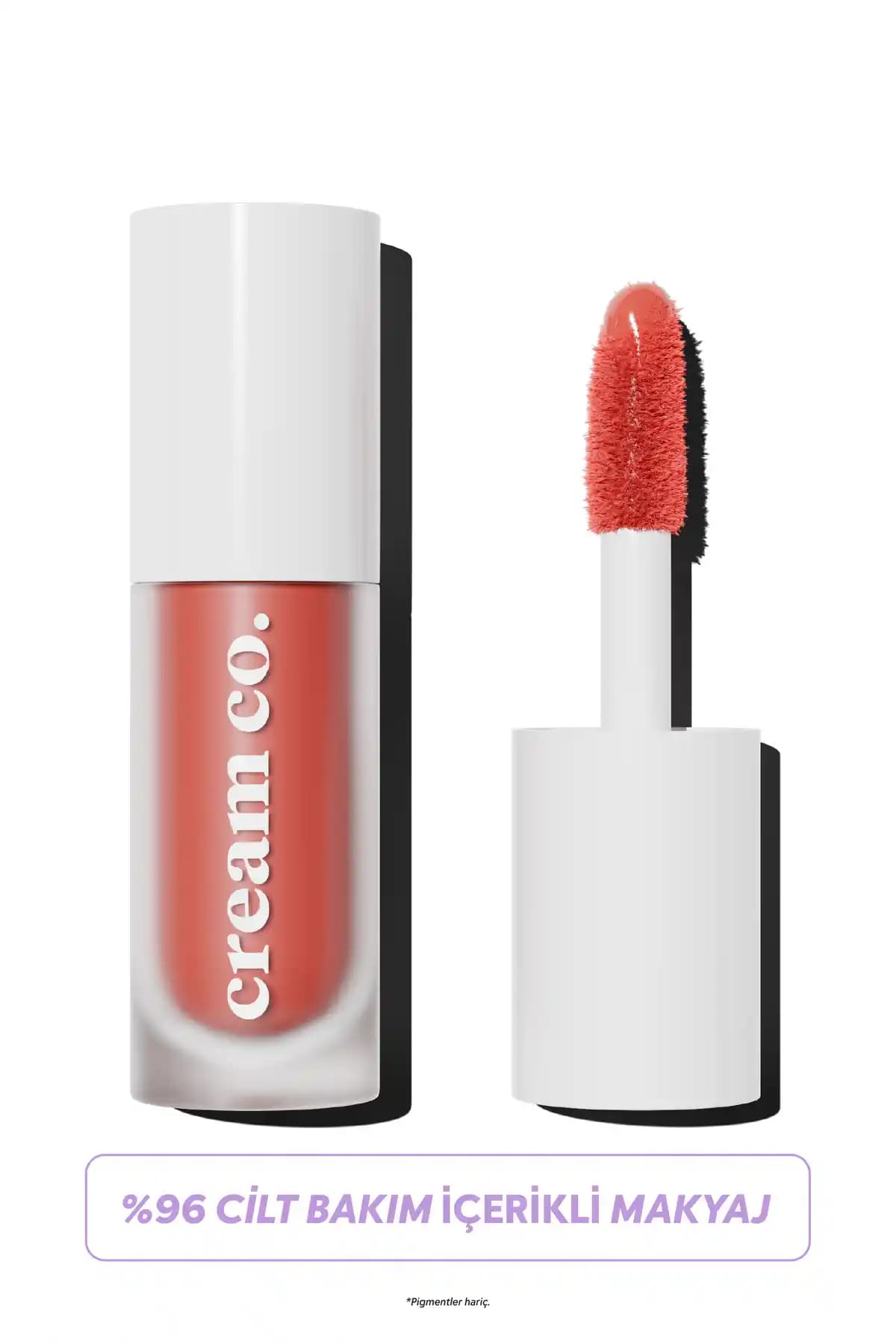 Cream Co. Çok Yönlü Makyaj Seti Allık Ruj Göz Farı ve Glow Tint Doğal Görünüm