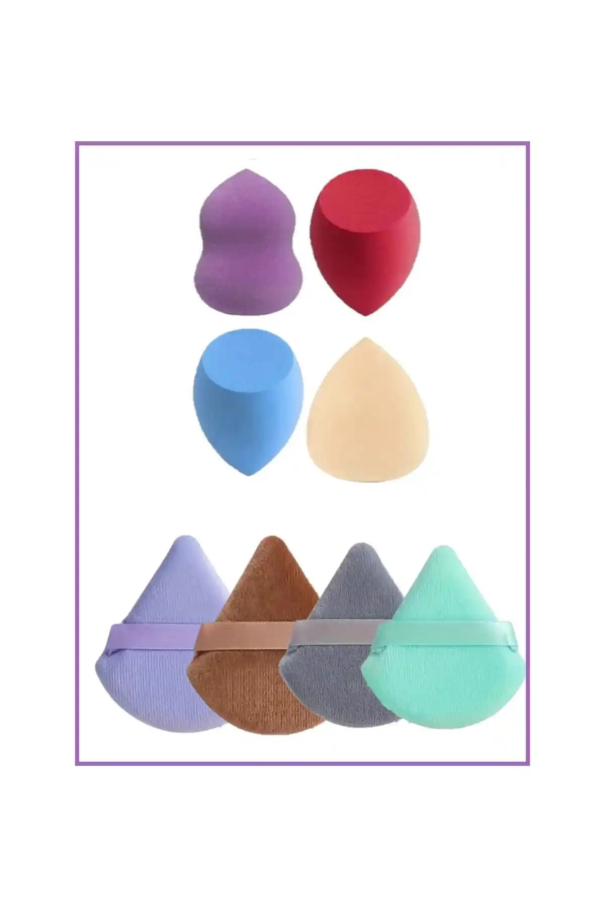 Deep Passion Profesyonel Makyaj Sünger Seti: Yüksek Kalite ve Çok Yönlü Kullanım İmkanı