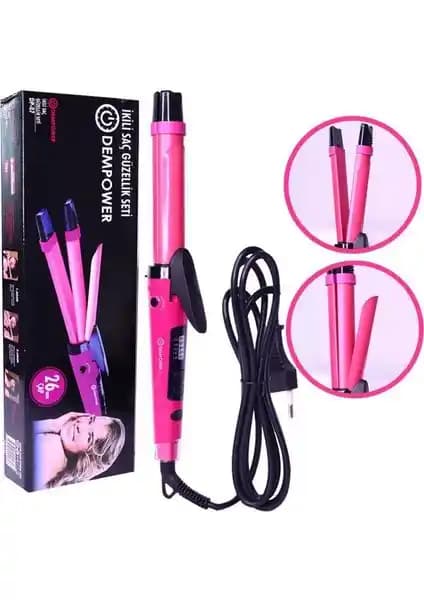 Dempower Seramik Saç Düzleştirici ve Maşa: Çok Fonksiyonlu Profesyonel Saç Şekillendirme Aracı