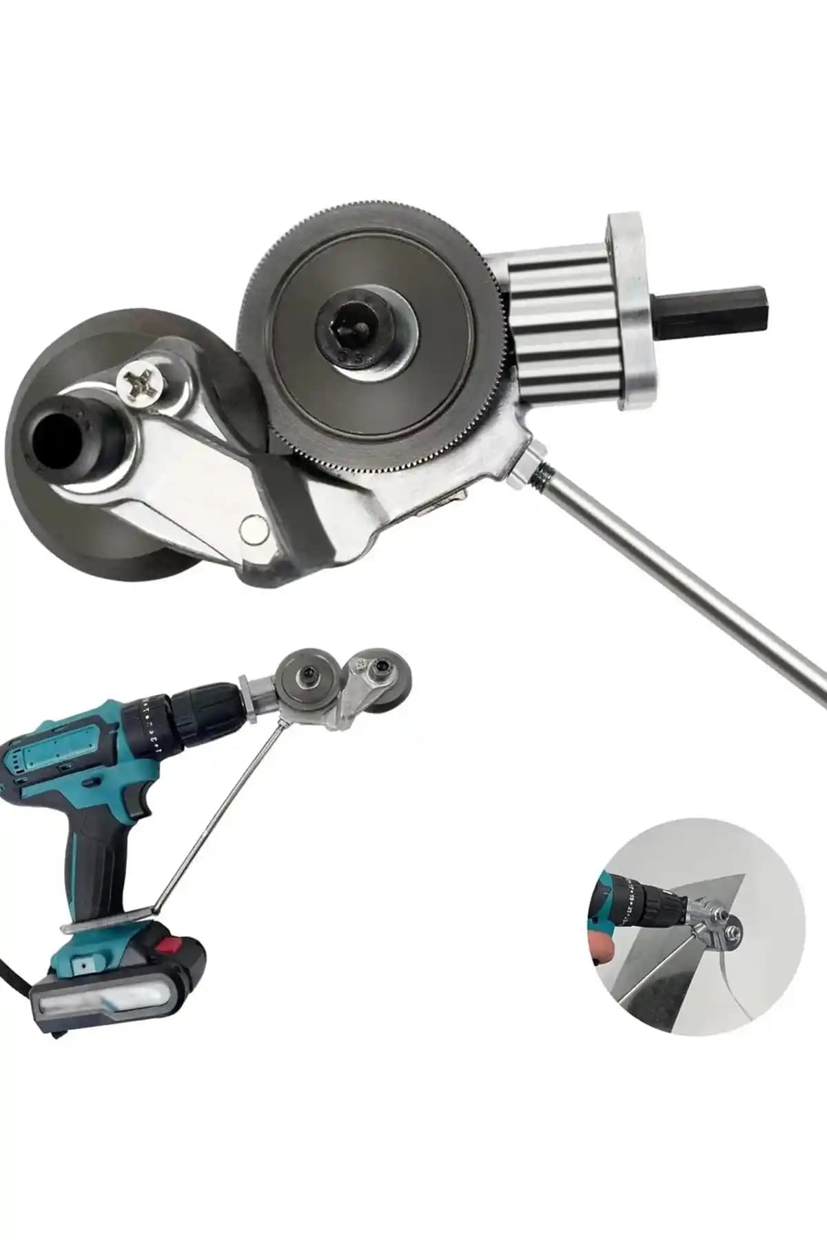 Depolife Elektrikli Matkap Saç Kesme Makası: Metal Kesim İçin Güçlü ve Hassas Çözüm