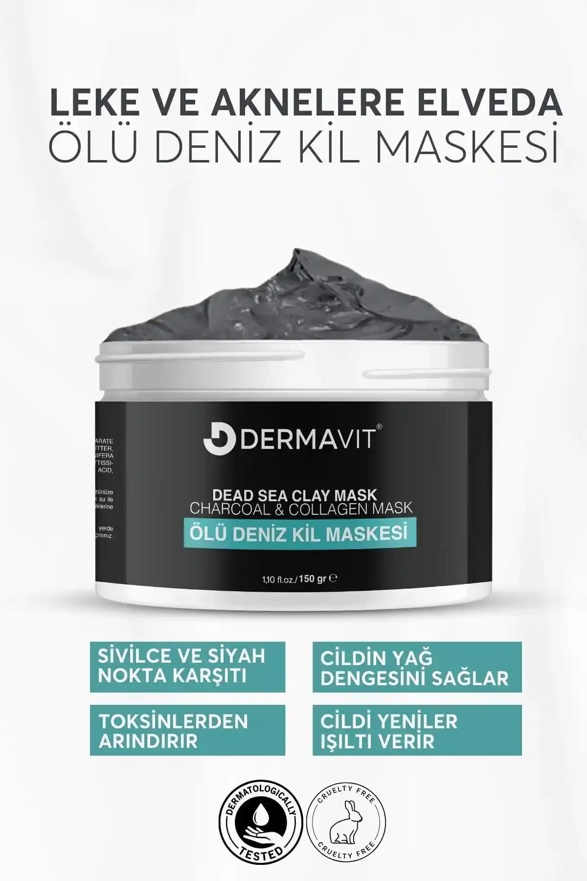 Dermavit Ölü Deniz Kil Maskesi: Doğal İçeriğiyle Cilt Temizliği ve Gençlik Sağlayan Çözüm