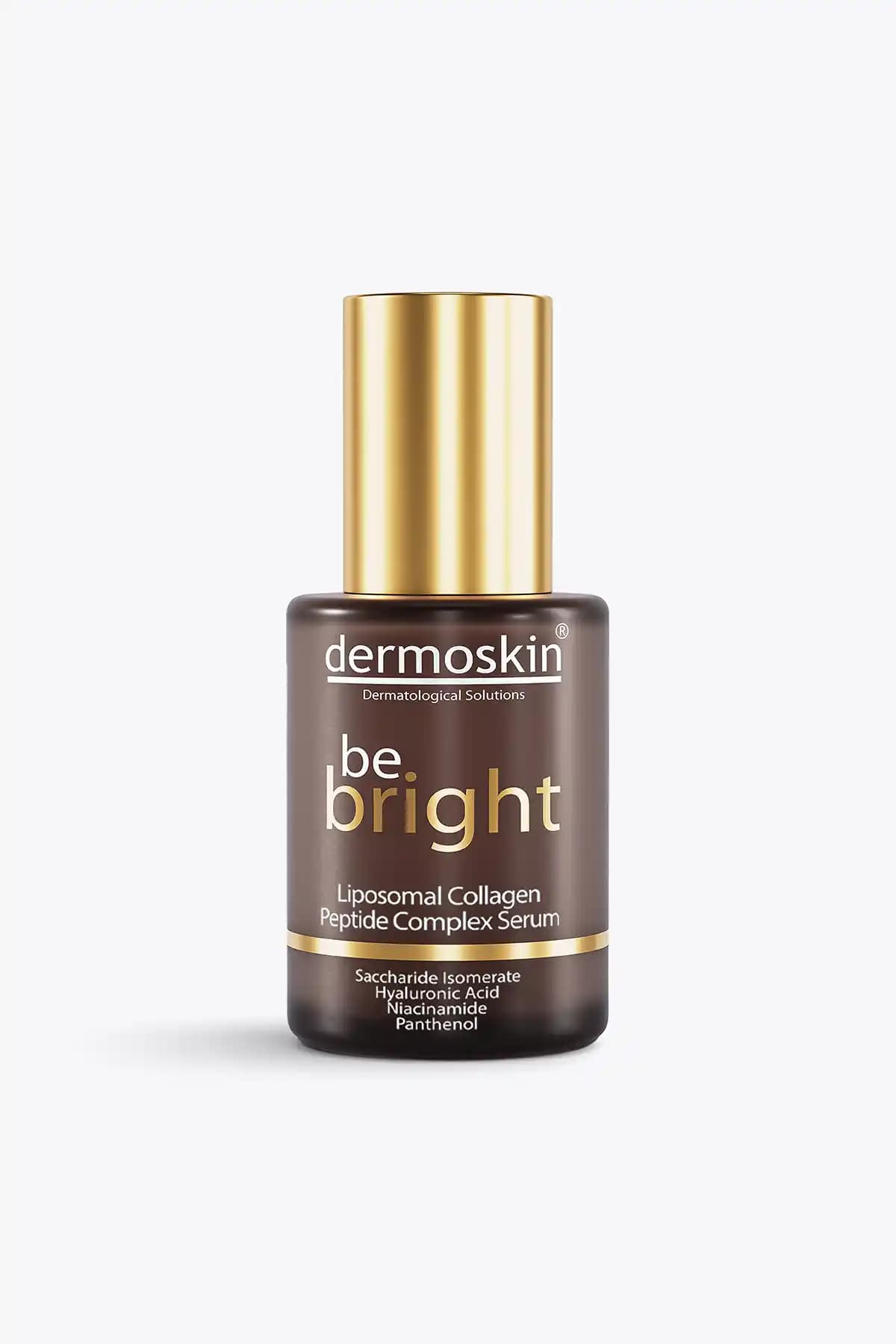 Dermoskin Be Bright Liposomal Collagen Peptide Serum: Yaşlanma Belirtilerini Azaltan ve Parlaklığı Artıran Cilt Bakım Ürünü