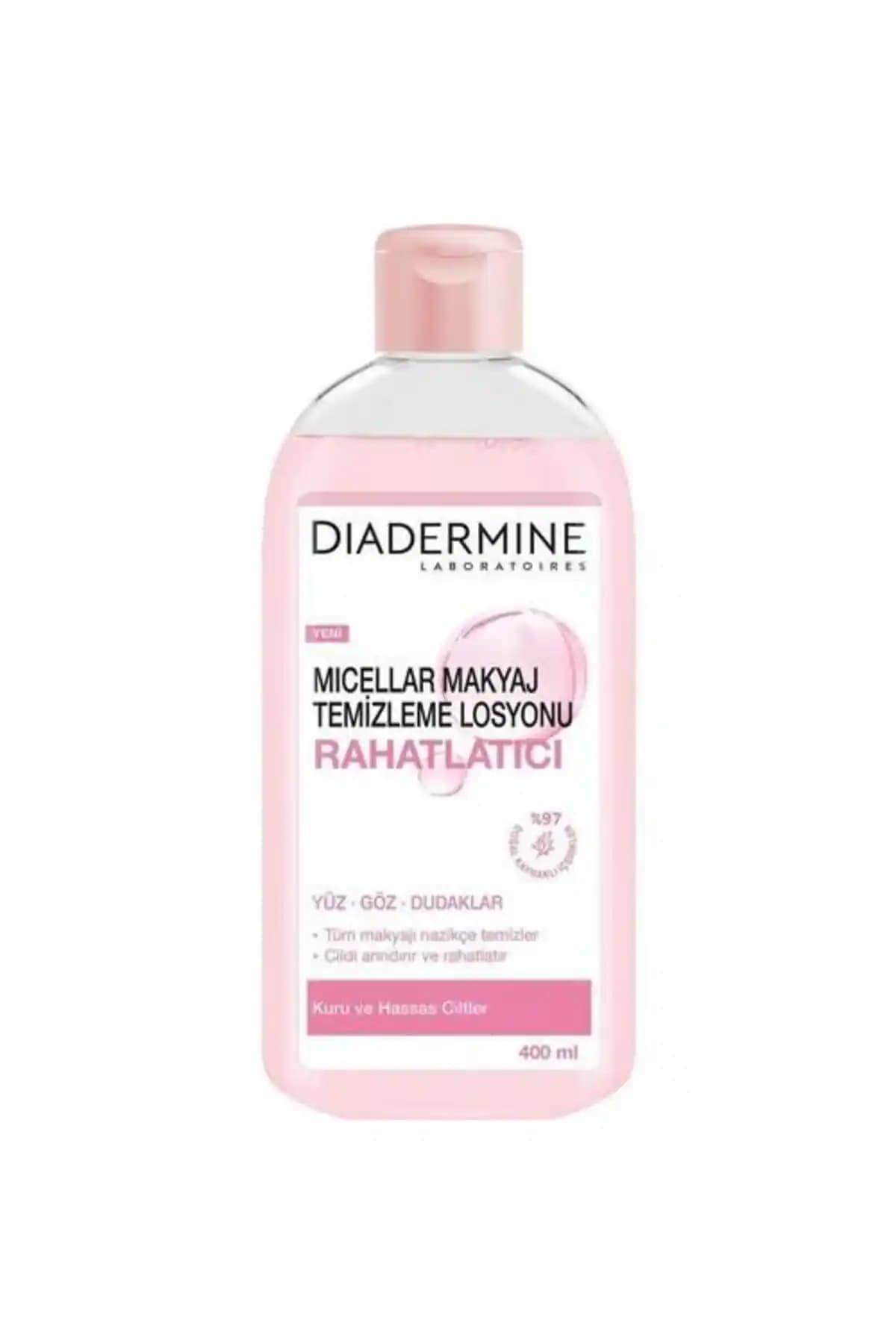 Diadermine Mıcellar Kusursuz Makyaj Temizleme Losyonu Hassas Ciltler İçin Güvenilir ve Etkili Temizlik Çözümü