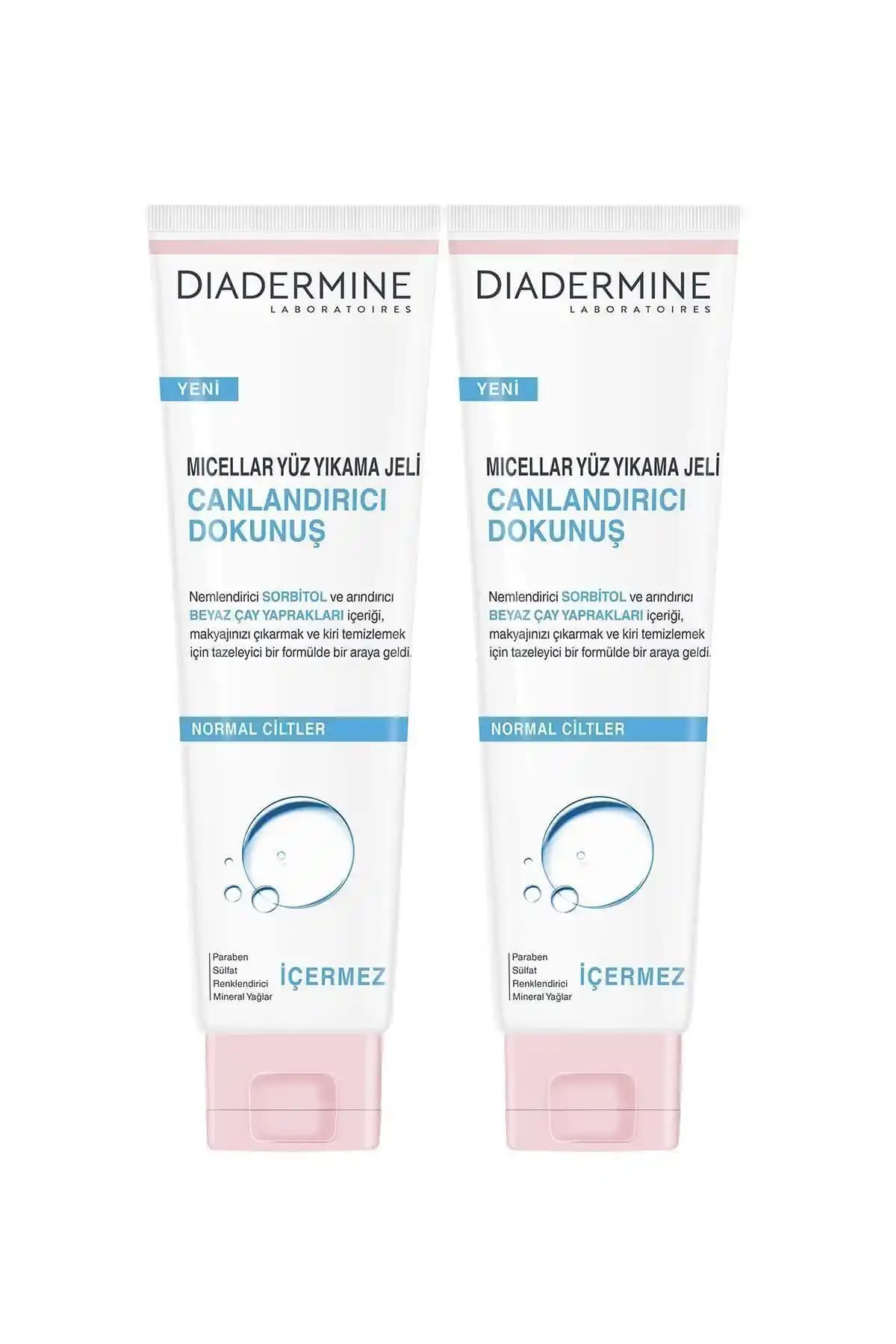 Diadermine Mıcellar Yüz Yıkama Jeli: Nemlendiren ve Temizleyen Hassas Cilt Bakım Ürünü