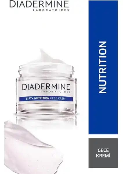 Diadermine Nutri-Lifting Gece Kremi: Cilt Yenileme ve Sıkılaştırıcı Etkili Bakım Ürünü