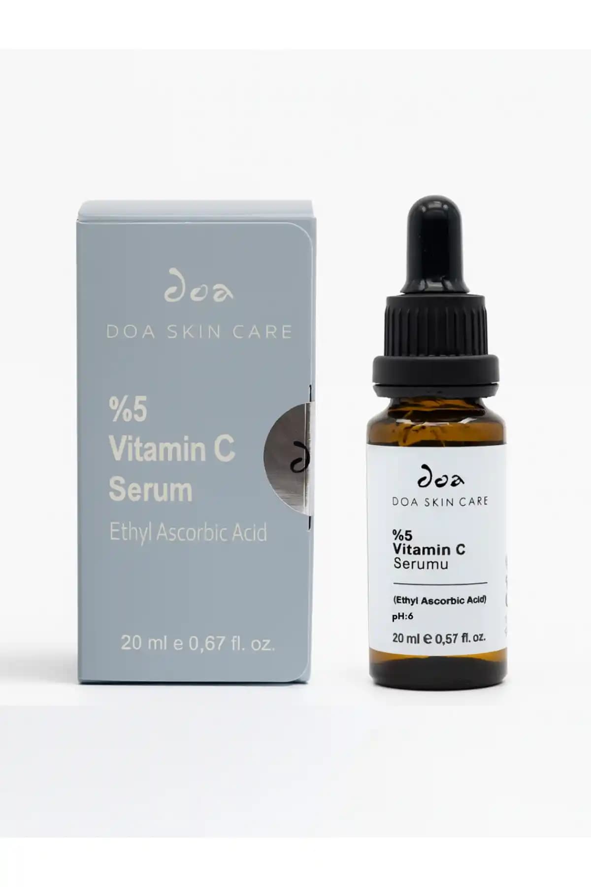Doa Kozmetik C Vitamini %5 Serum ile Parlak ve Sağlıklı Cilt İçin Etkili Bakım