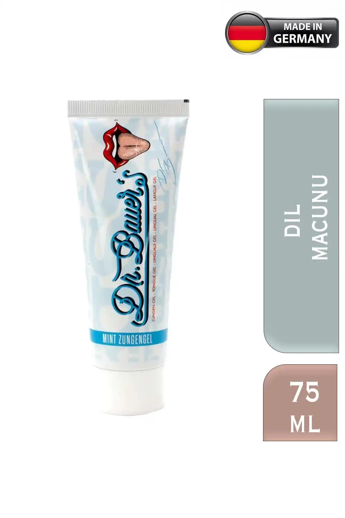 Dr Bauer Dil Macunu Jeli Mint 75ml ile Günlük Ağız Bakımında Ferahlatıcı ve Güvenilir Çözüm