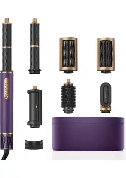 Dreame Airstyle Pro Mor Saç Şekillendirme Seti Yüksek Performanslı Çok Fonksiyonlu Cihaz