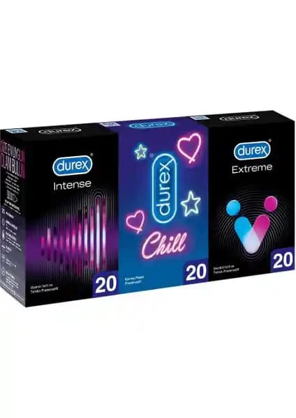 Durex Ultra Paketi 60'lı Prezervatifler Güvenlik ve Konfor Sunan Çeşitli Modellerle