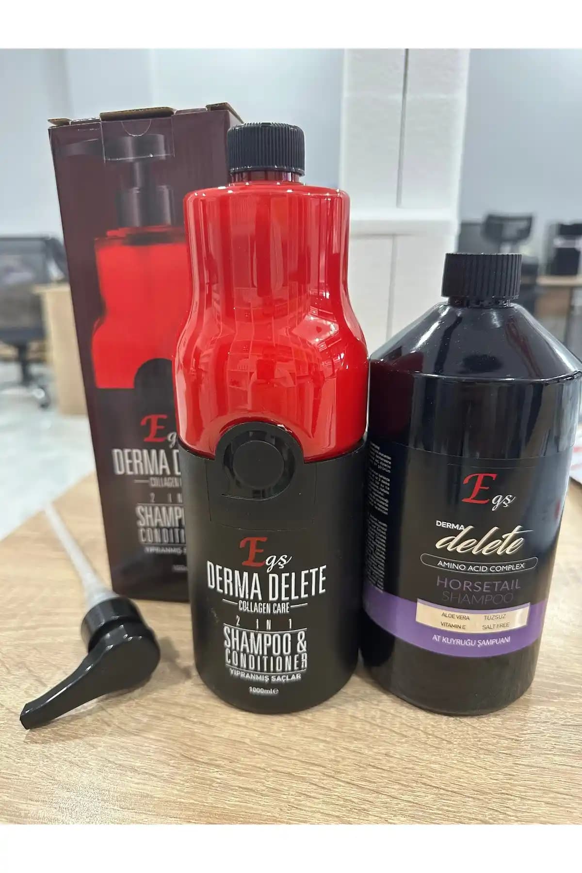 Egş DERMA Delete Colajen ve Atkuyruk Şampuanı ile Saçlarınızı Güçlendirin ve Sağlıklı Tutun