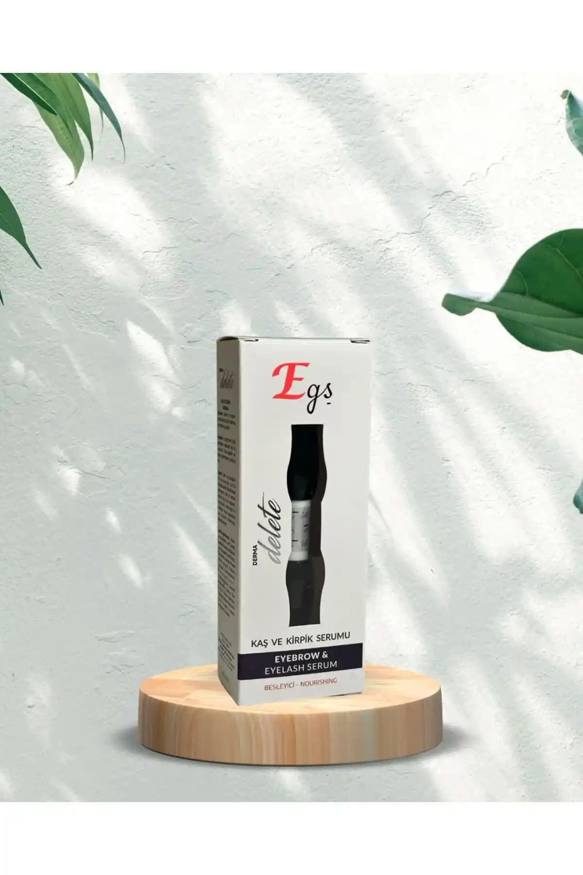 Egş DERMA delete Kaş ve Kirpik Serumu: Doğal İçeriklerle Güçlü ve Dolgun Görünüm