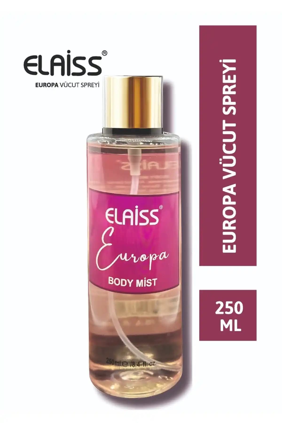 Elaiss Body Mist Europa: Hafif ve Kalıcı Ferahlatıcı Vücut Spreyi Özellikleri