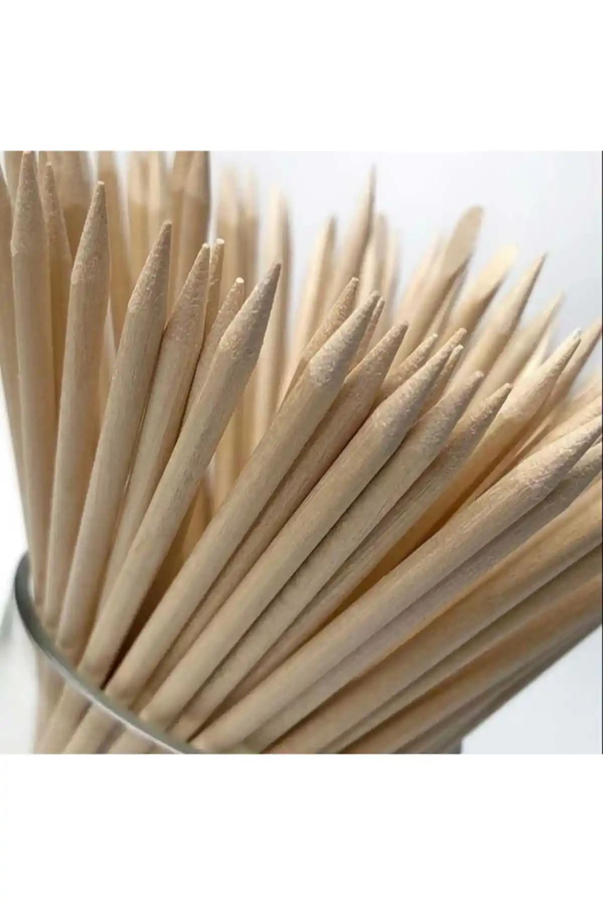 ELLEA NAIL Ahşap Et Itici Portakal Çubuğu 50'li Paket Tırnak ve Makyaj Bakımı