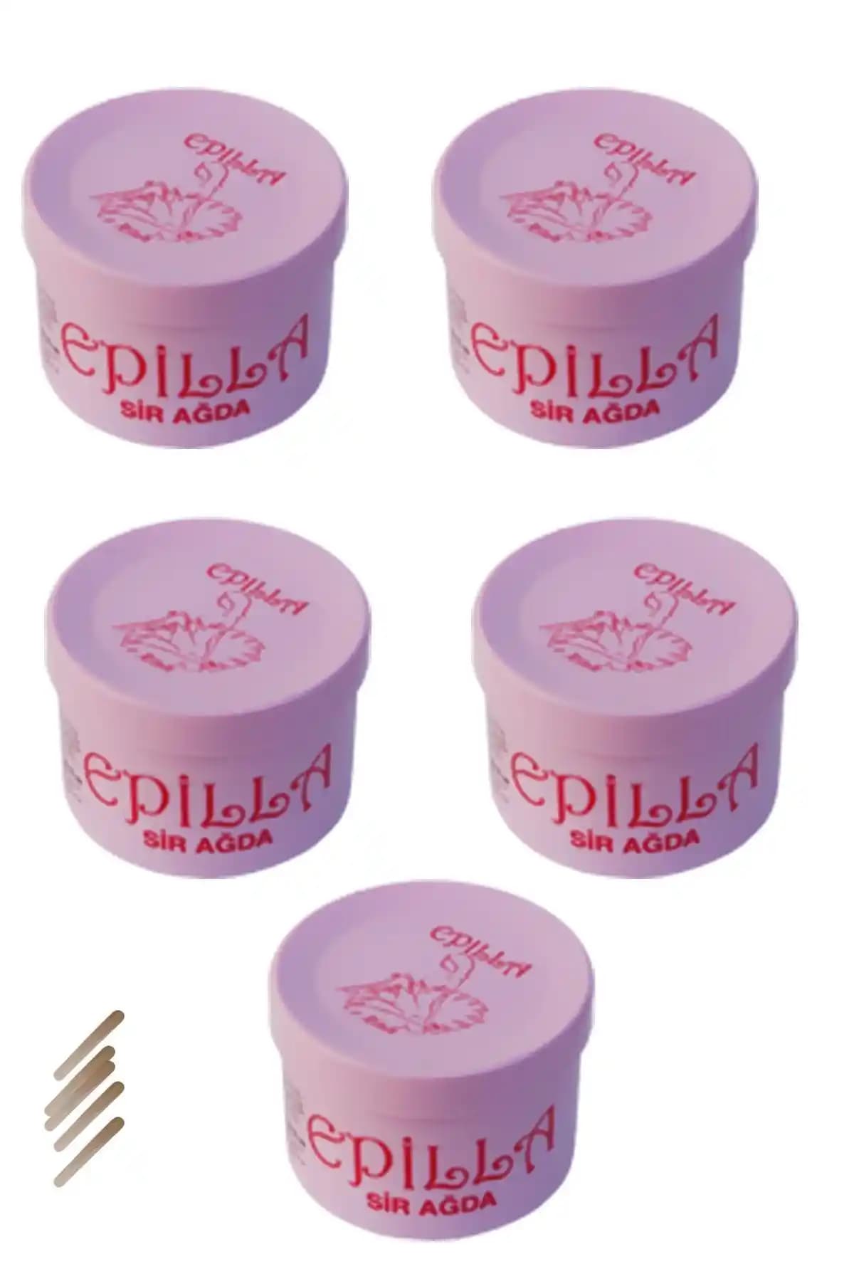 Epilla Konserve Ağda 50 Ml 5 Adet - Güvenli ve Etkili Epilasyon Çözümü