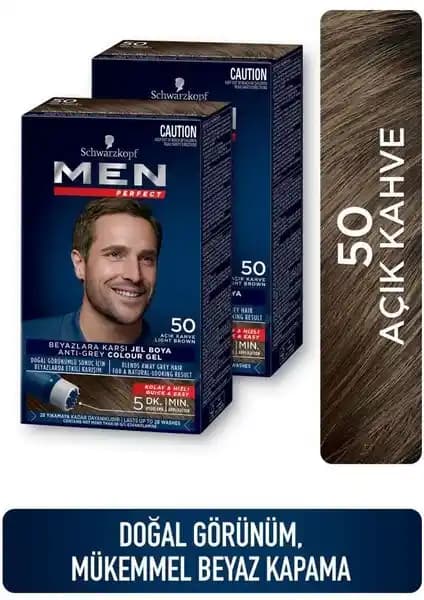 Erkekler İçin Men Perfect ve Schwarzkopf Kahve Saç Boyası Karşılaştırması