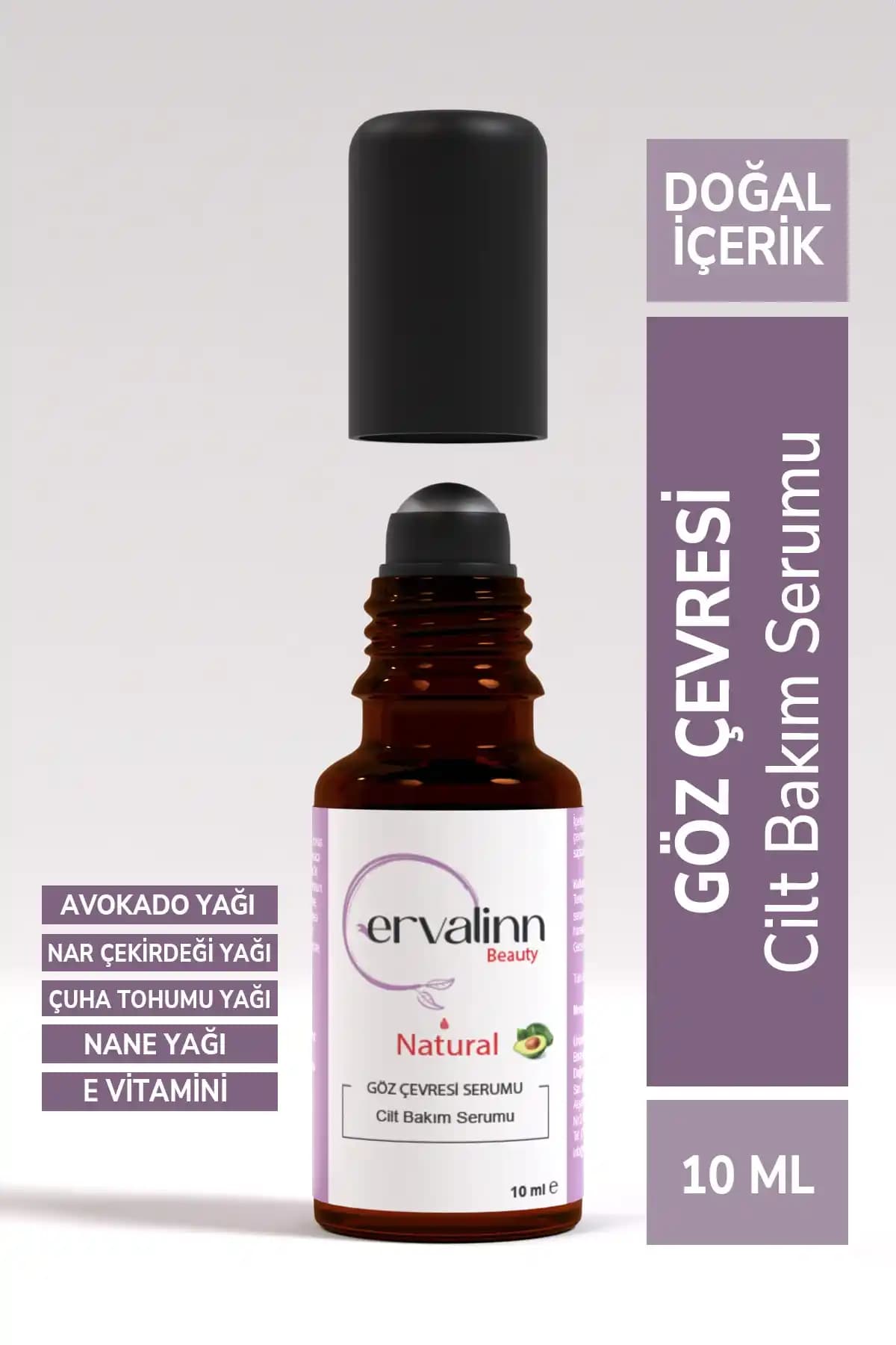 Ervalinn Doğal Göz Altı Serumu: Yaşlanma Karşıtı ve Nemlendirici Doğal Bakım Ürünü