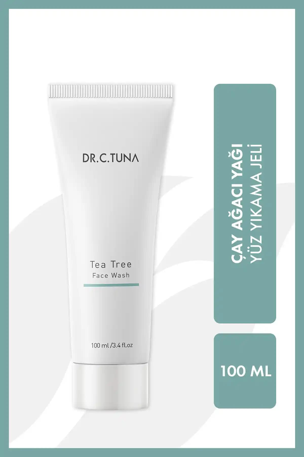 Farmasi Dr. C. Tuna Çay Ağacı Yağı Yüz Yıkama Jeli: Doğal ve Etkili Cilt Temizliği Çözümü