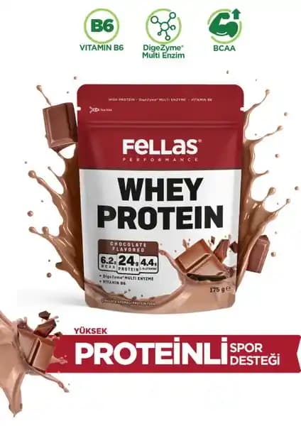 Fellas Whey Protein Tozu Çikolata Aromalı: Kas Gelişimini Destekleyen Yüksek Kaliteli Takviye